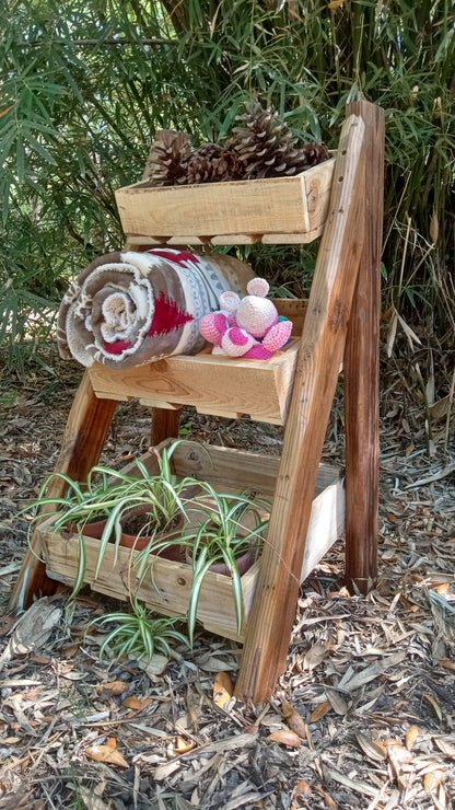 Farmhouse Crate Stand