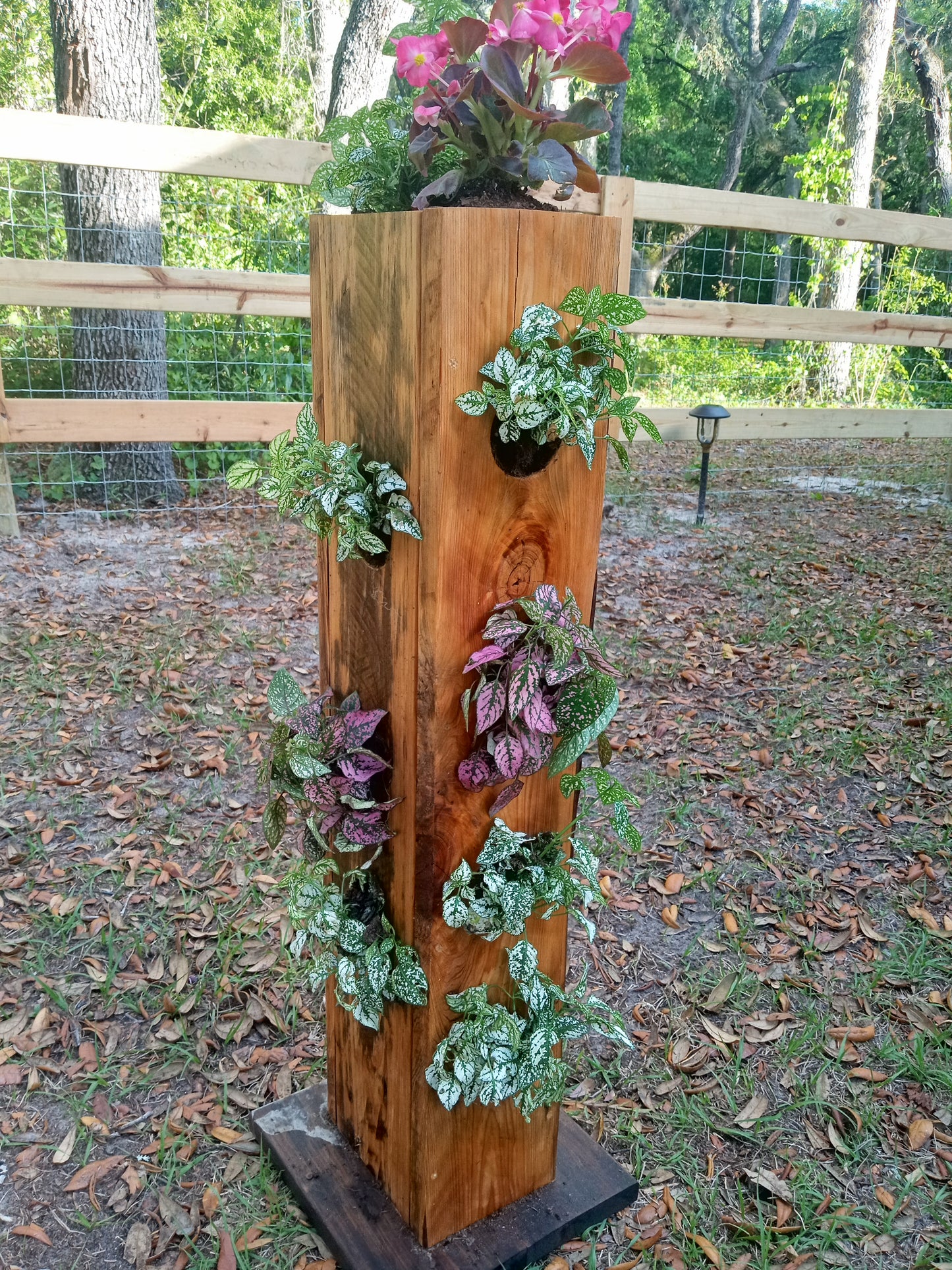 Farmhouse Flower Tower